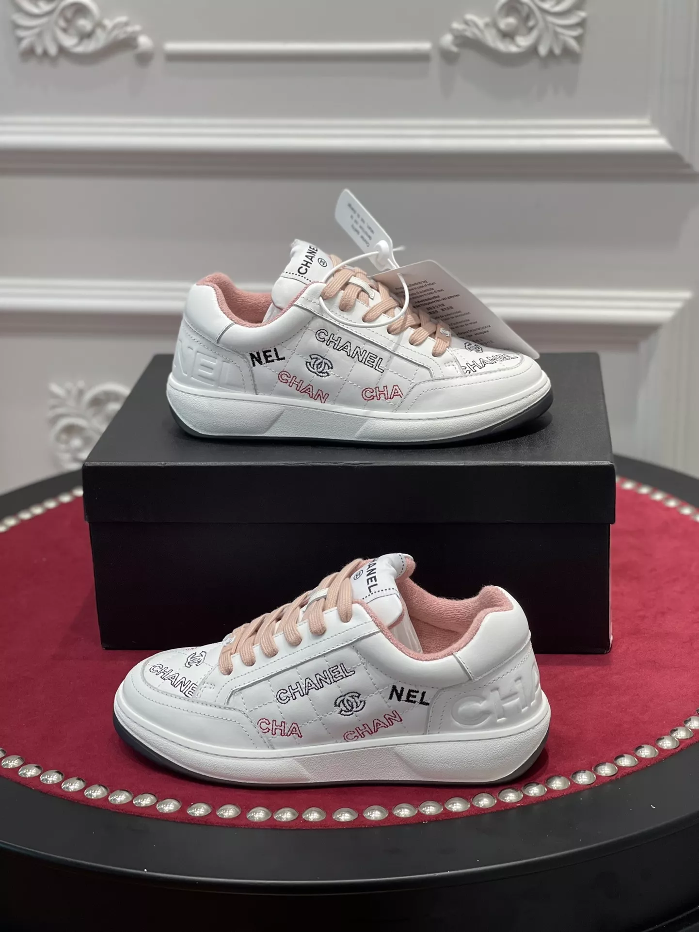 샤넬 판다 무드 캐주얼 스니커즈 상세 이미지 8