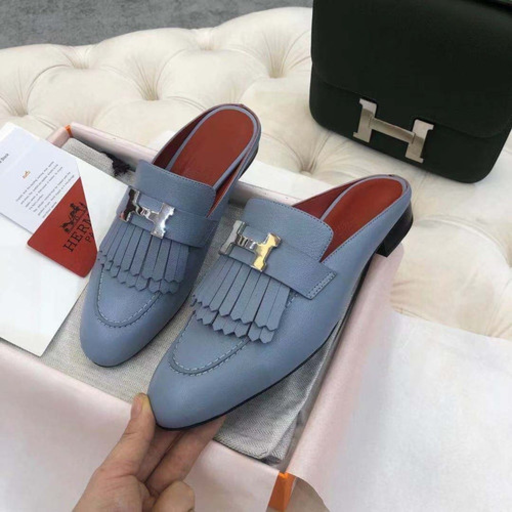 에르메스 클래식 H 버클 블로퍼