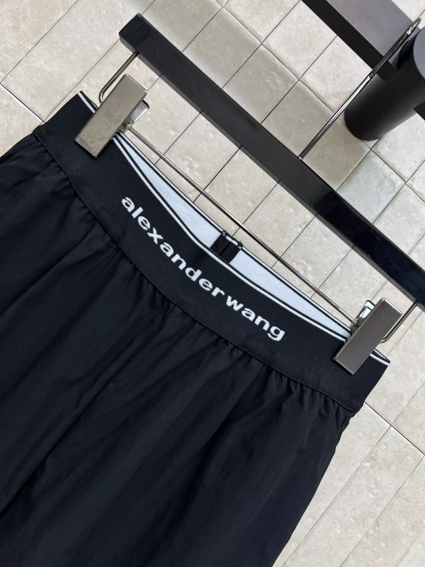 알렉산더왕 로고 밴딩 와이드 팬츠 상세 이미지 5