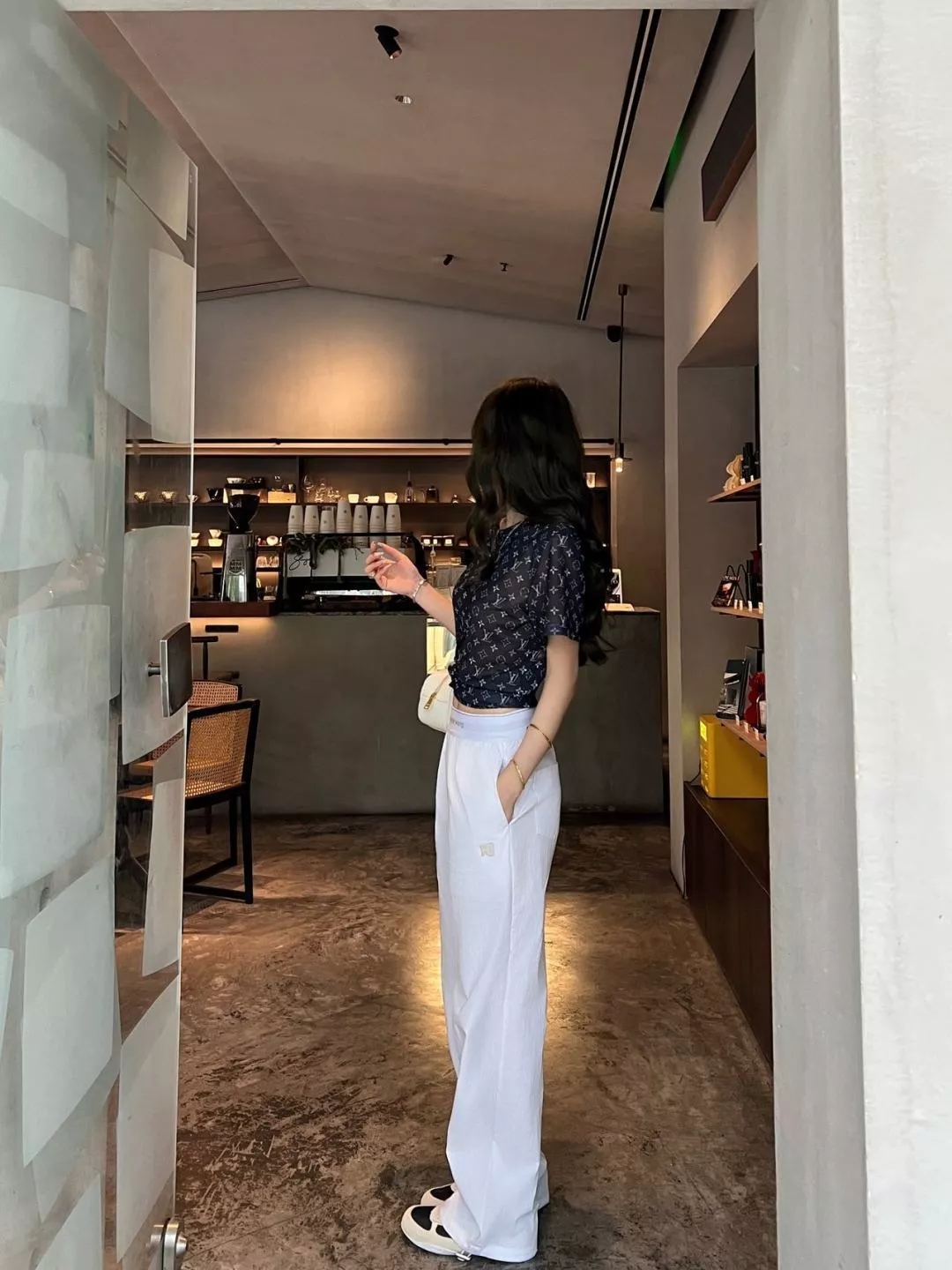 알렉산더왕 로고 밴딩 와이드 팬츠 상세 이미지 21