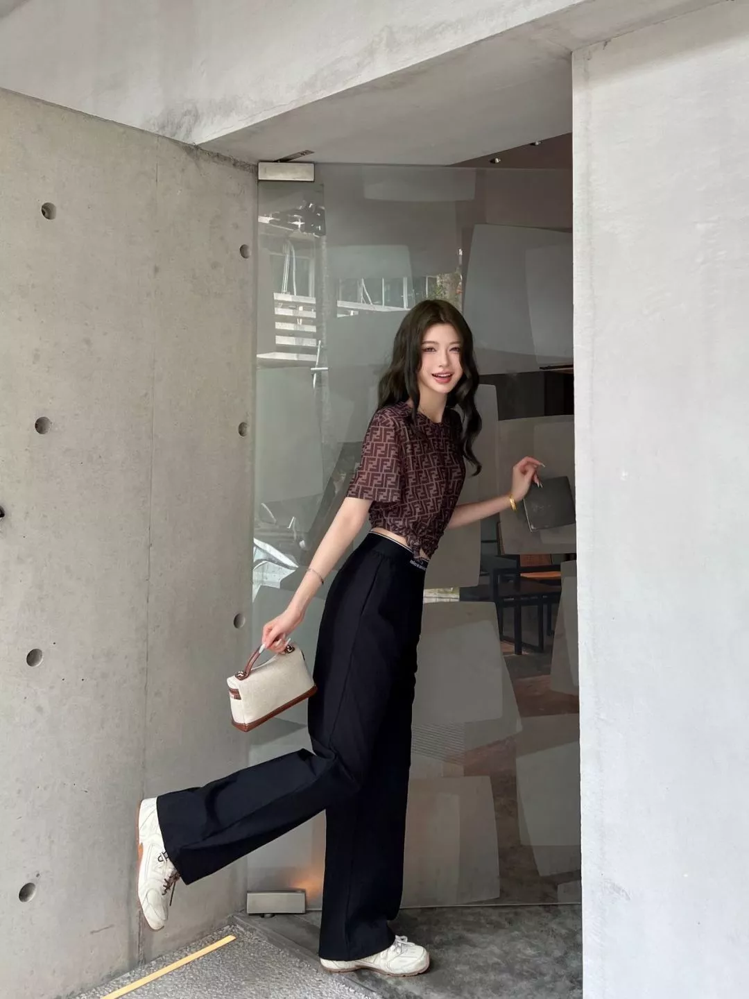 알렉산더왕 로고 밴딩 와이드 팬츠 상세 이미지 20