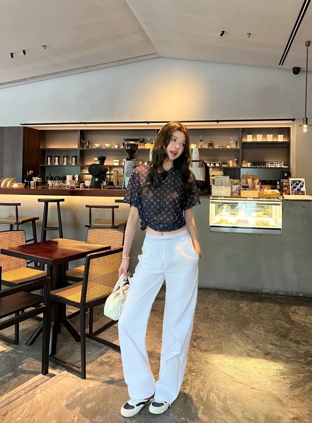 알렉산더왕 로고 밴딩 와이드 팬츠 상세 이미지 22