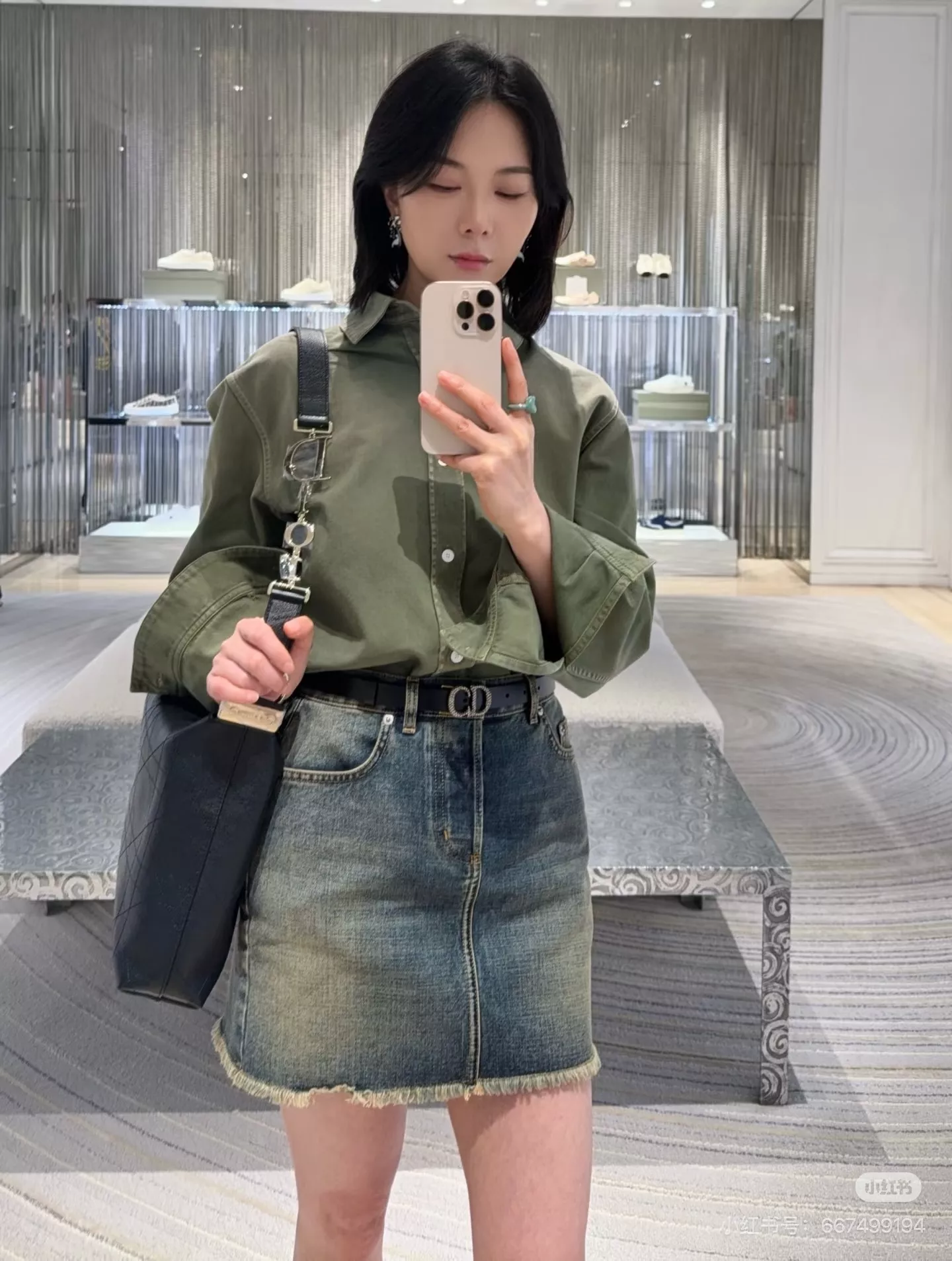 디올 클래식 카라 데님 셔츠 상세 이미지 33