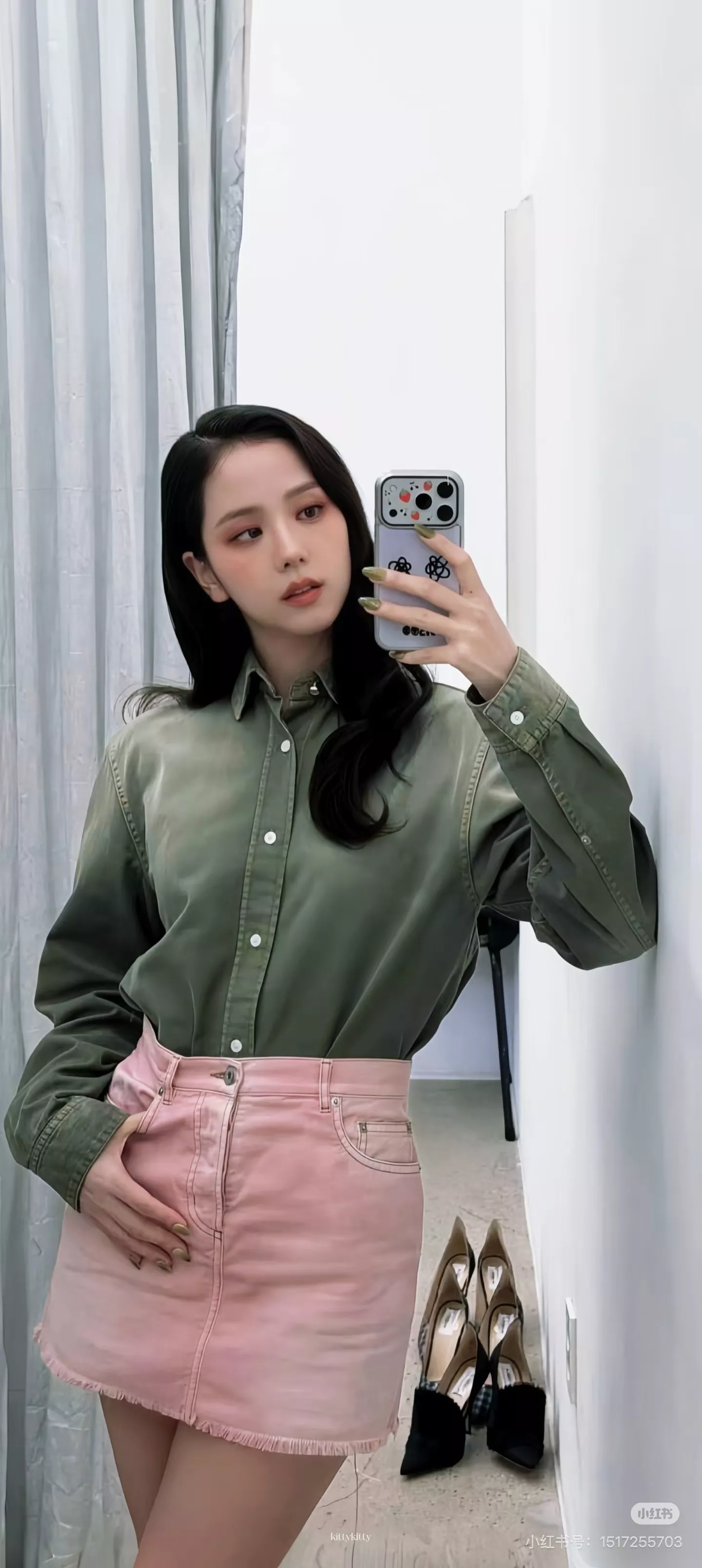 디올 클래식 카라 데님 셔츠 상세 이미지 37
