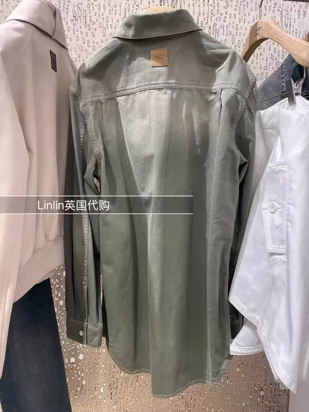 디올 클래식 카라 데님 셔츠 상세 이미지 43