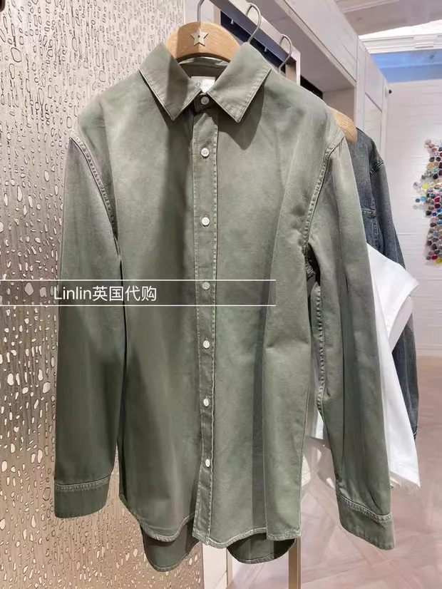 디올 클래식 카라 데님 셔츠 상세 이미지 42