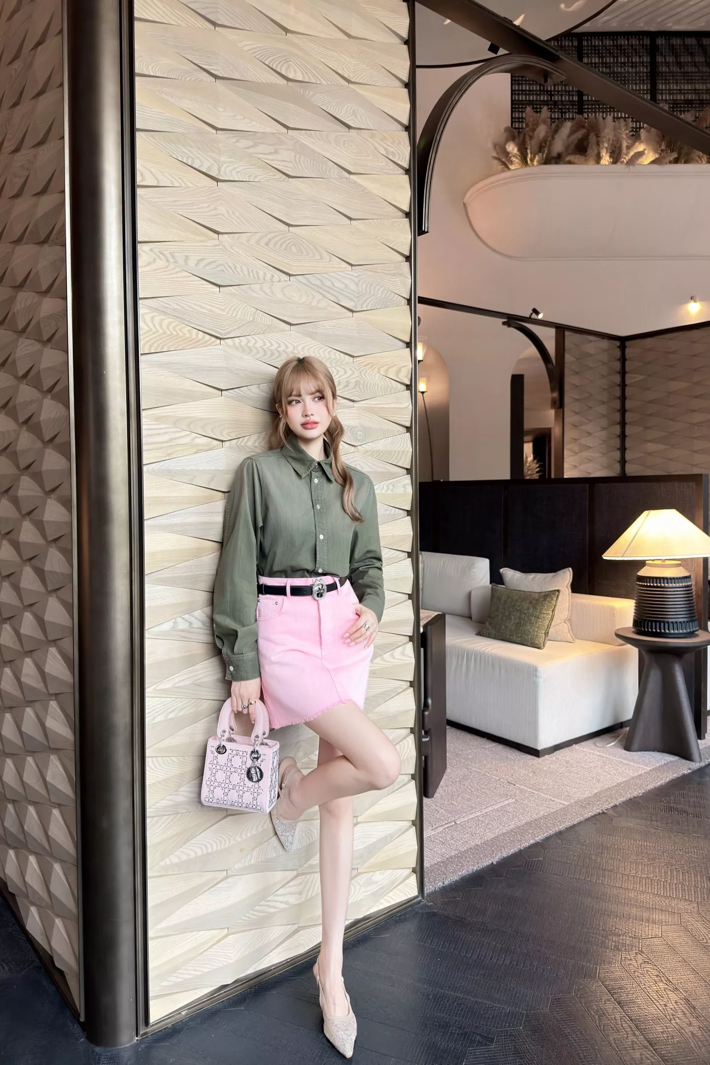 디올 클래식 카라 데님 셔츠 상세 이미지 49