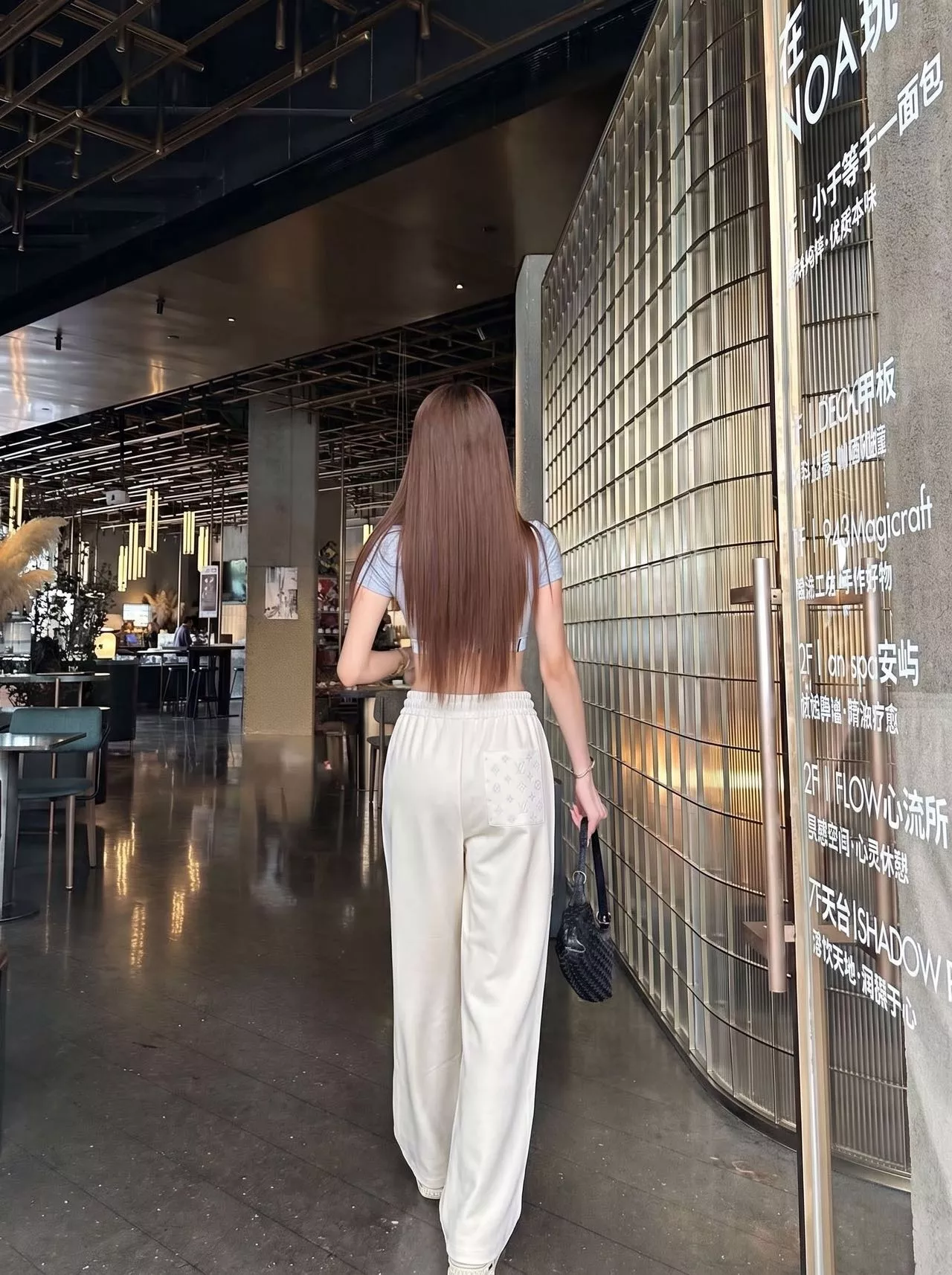 로에베 드로스트링 와이드 팬츠 상세 이미지 19