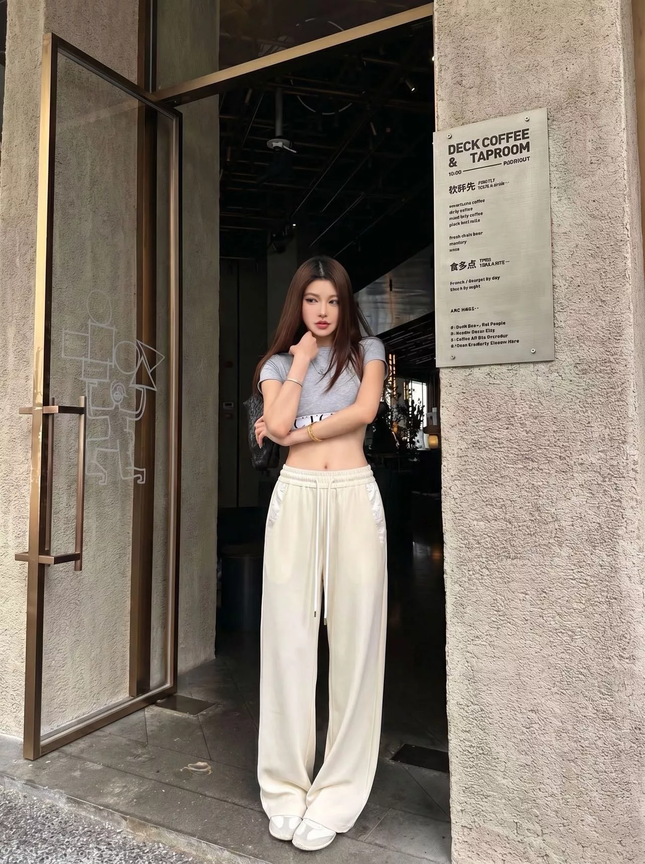 로에베 드로스트링 와이드 팬츠 상세 이미지 18