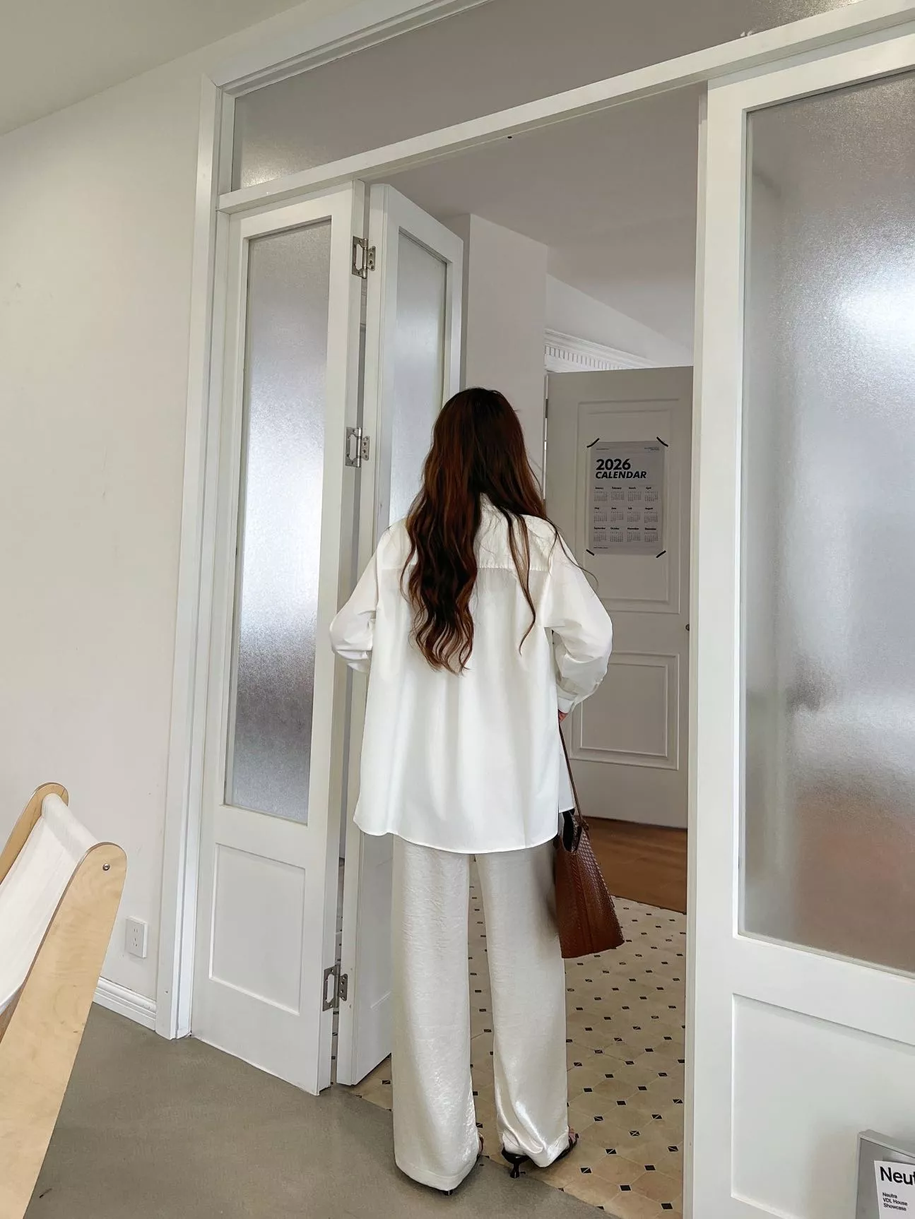 샤넬 하이웨이스트 와이드 팬츠 상세 이미지 18