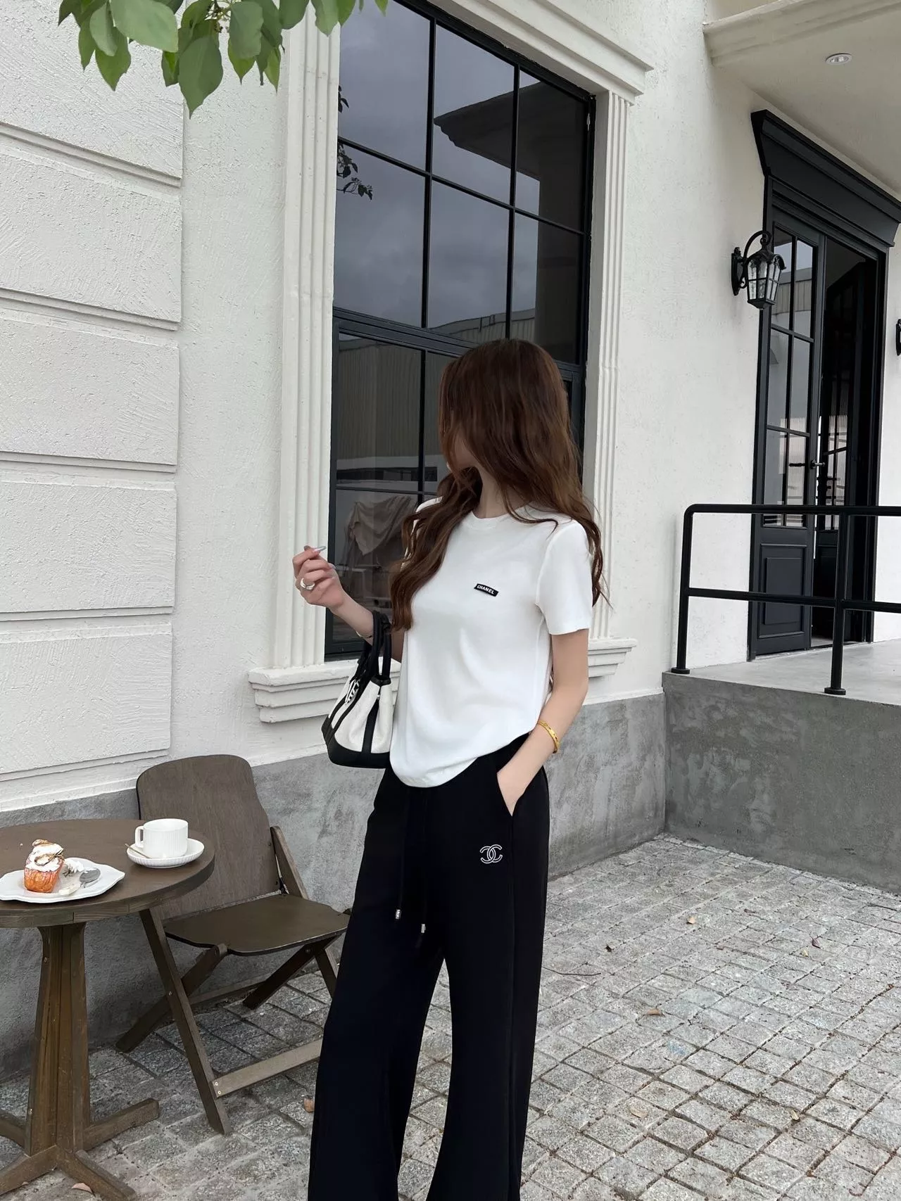 샤넬 와이드 밴딩 팬츠 상세 이미지 16