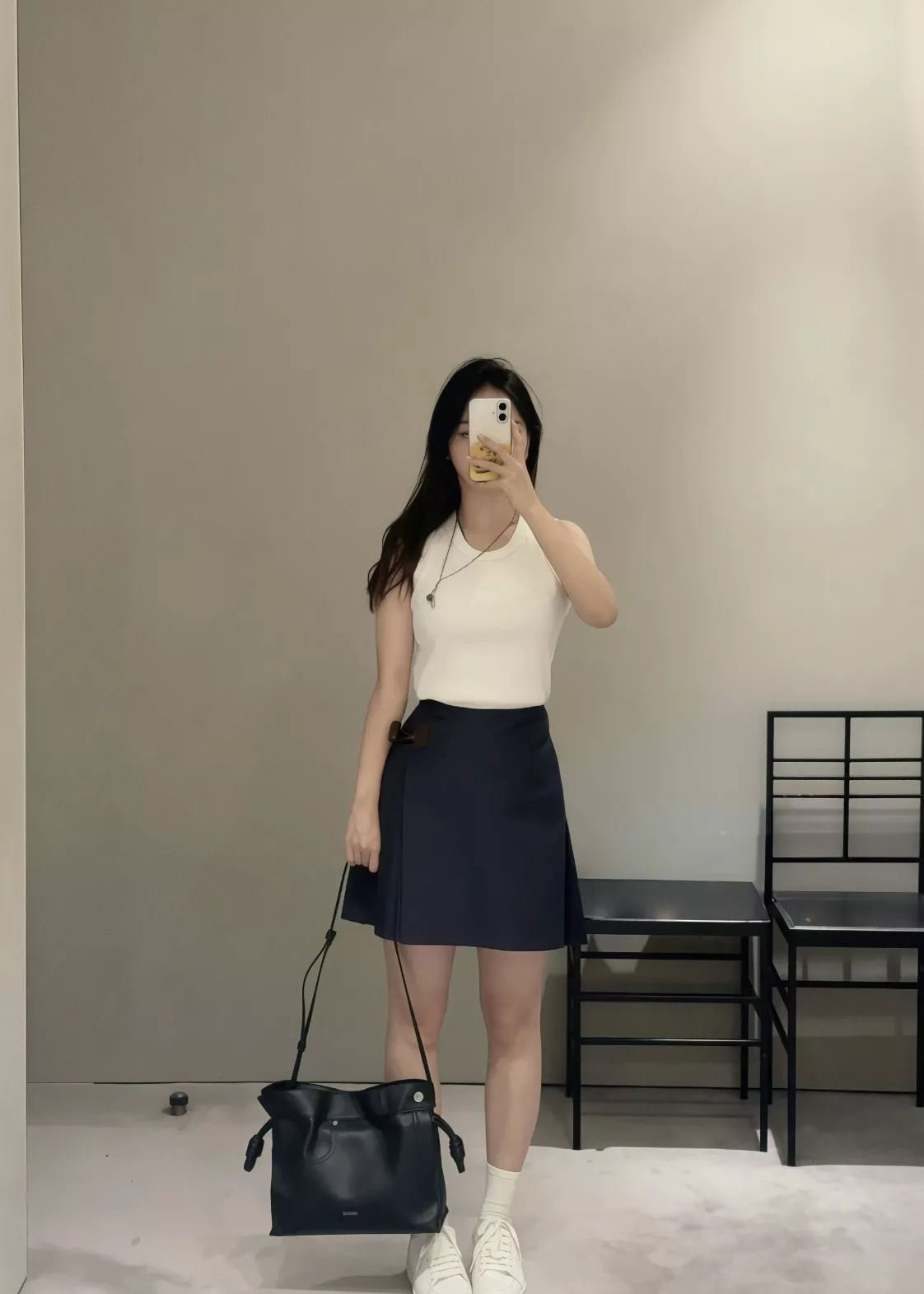 로에베 하이웨이스트 플리츠 스커트 상세 이미지 81