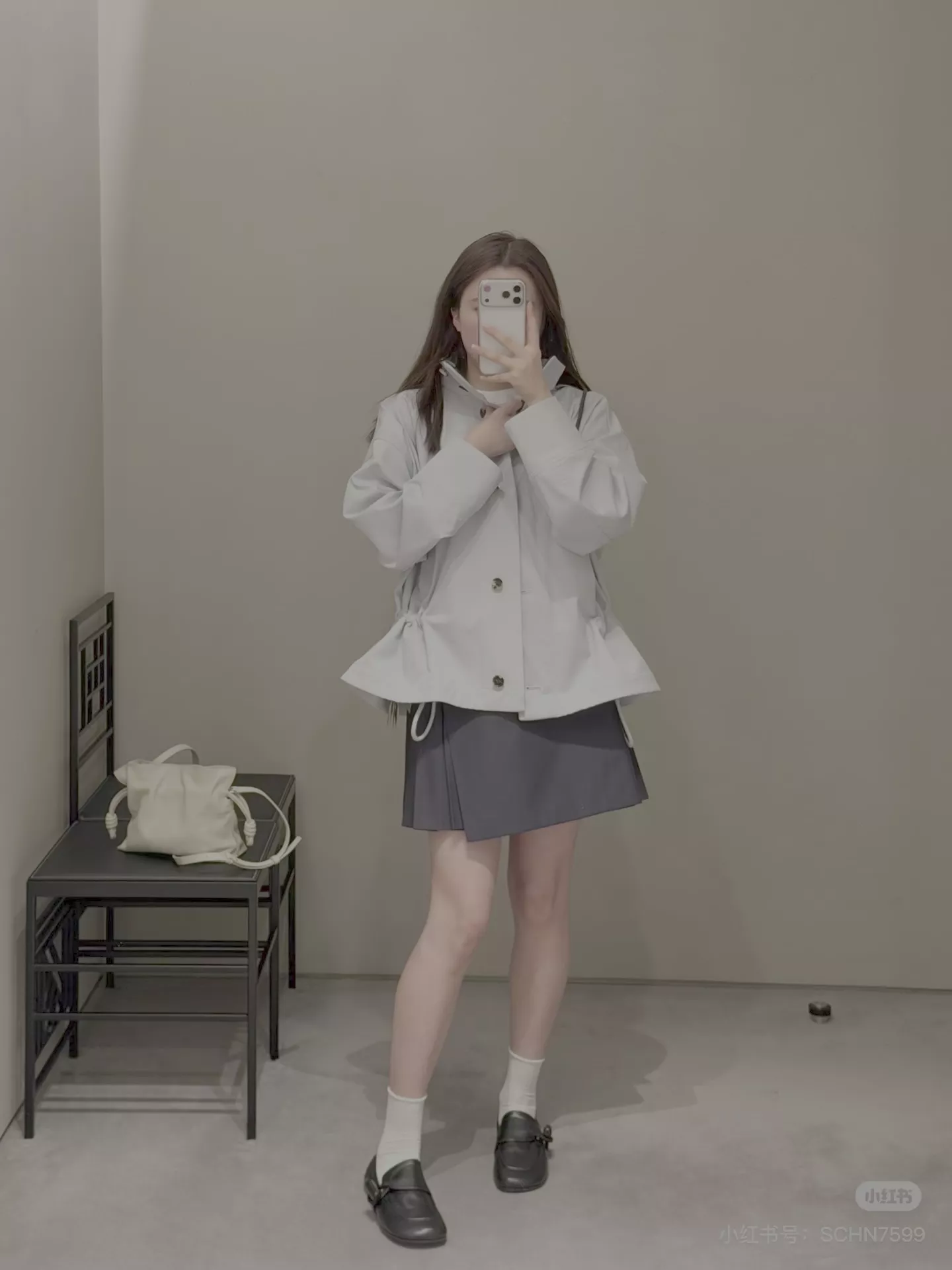 로에베 하이웨이스트 플리츠 스커트 상세 이미지 59