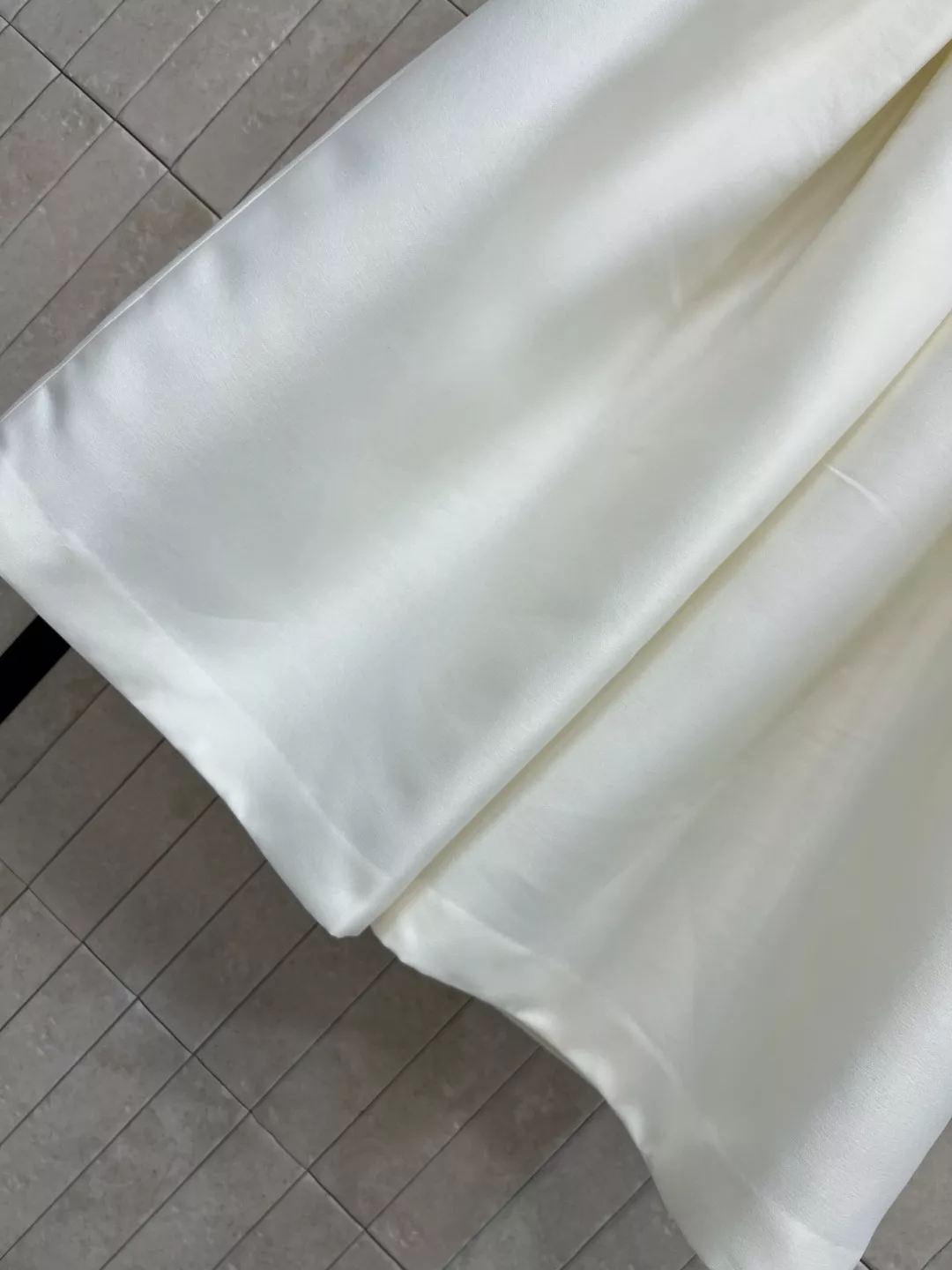 디올 하이웨이스트 플리츠 큐롯 팬츠 상세 이미지 4