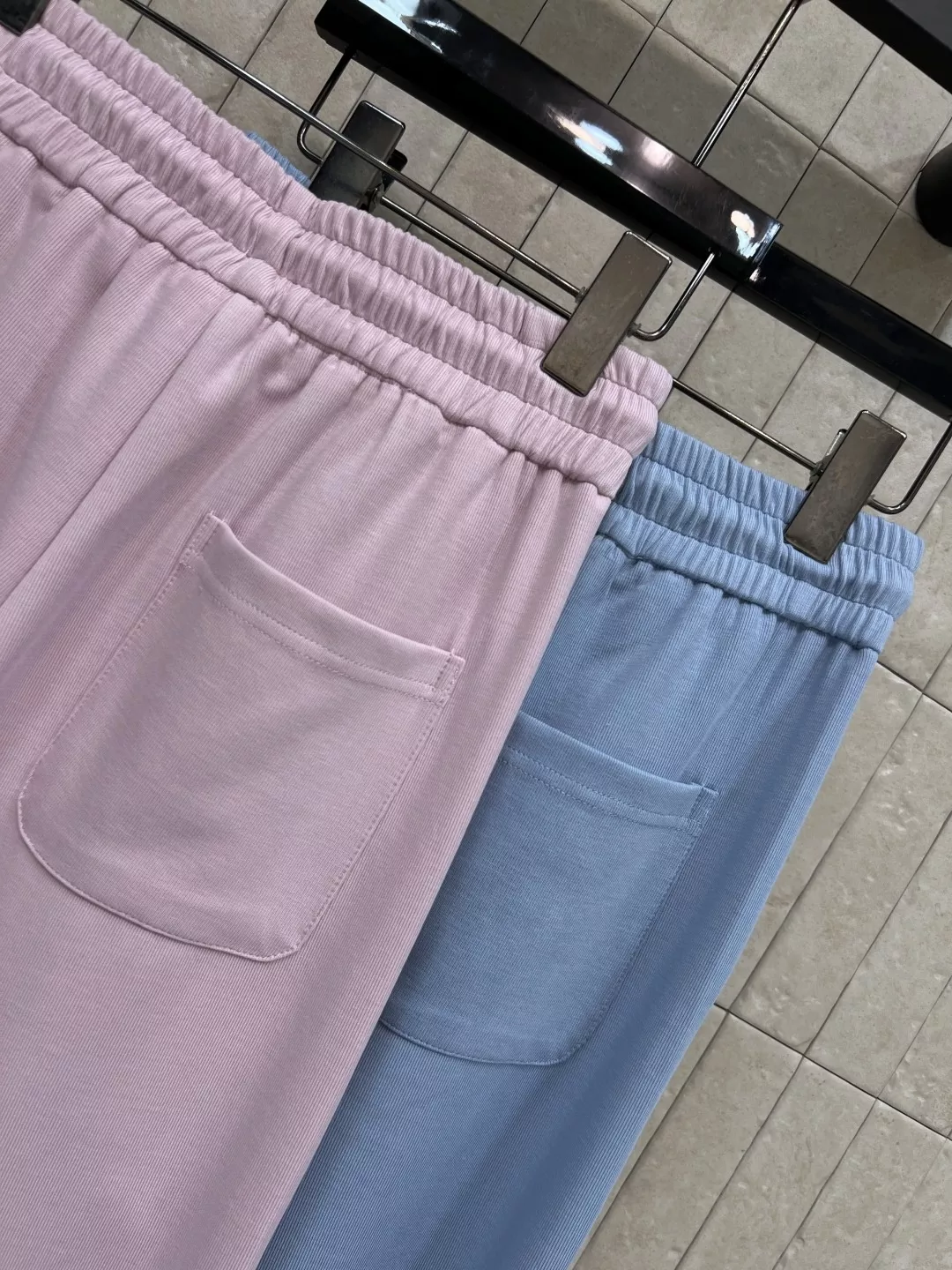 샤넬 하트 자수 와이드 팬츠 상세 이미지 7