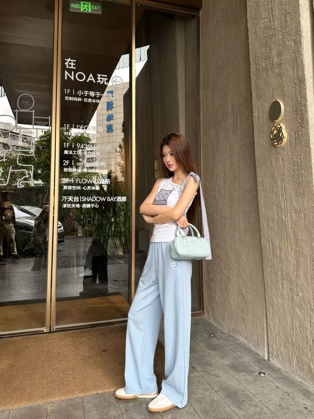 샤넬 하트 자수 와이드 팬츠 상세 이미지 25