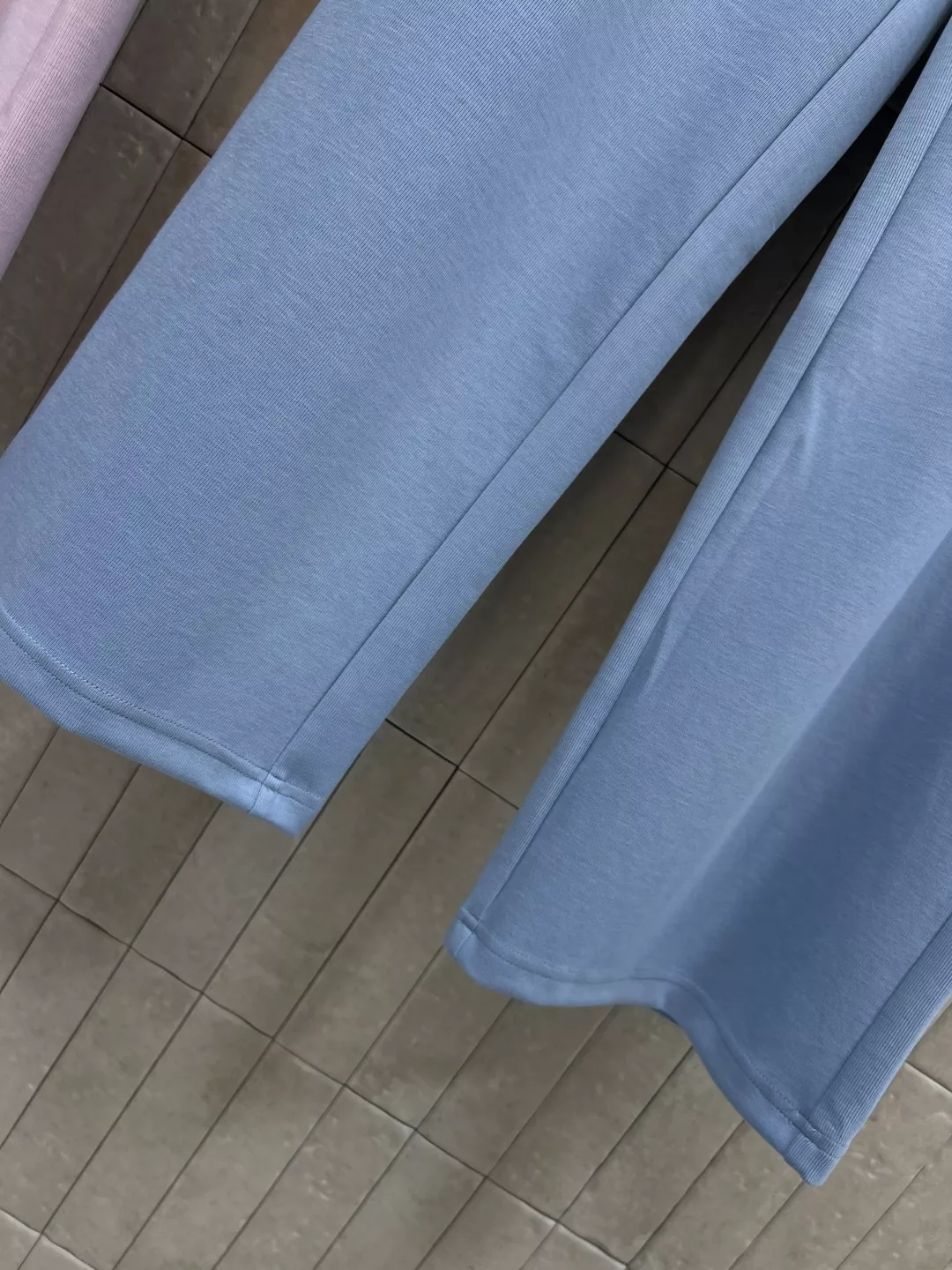 샤넬 하트 자수 와이드 팬츠 상세 이미지 4