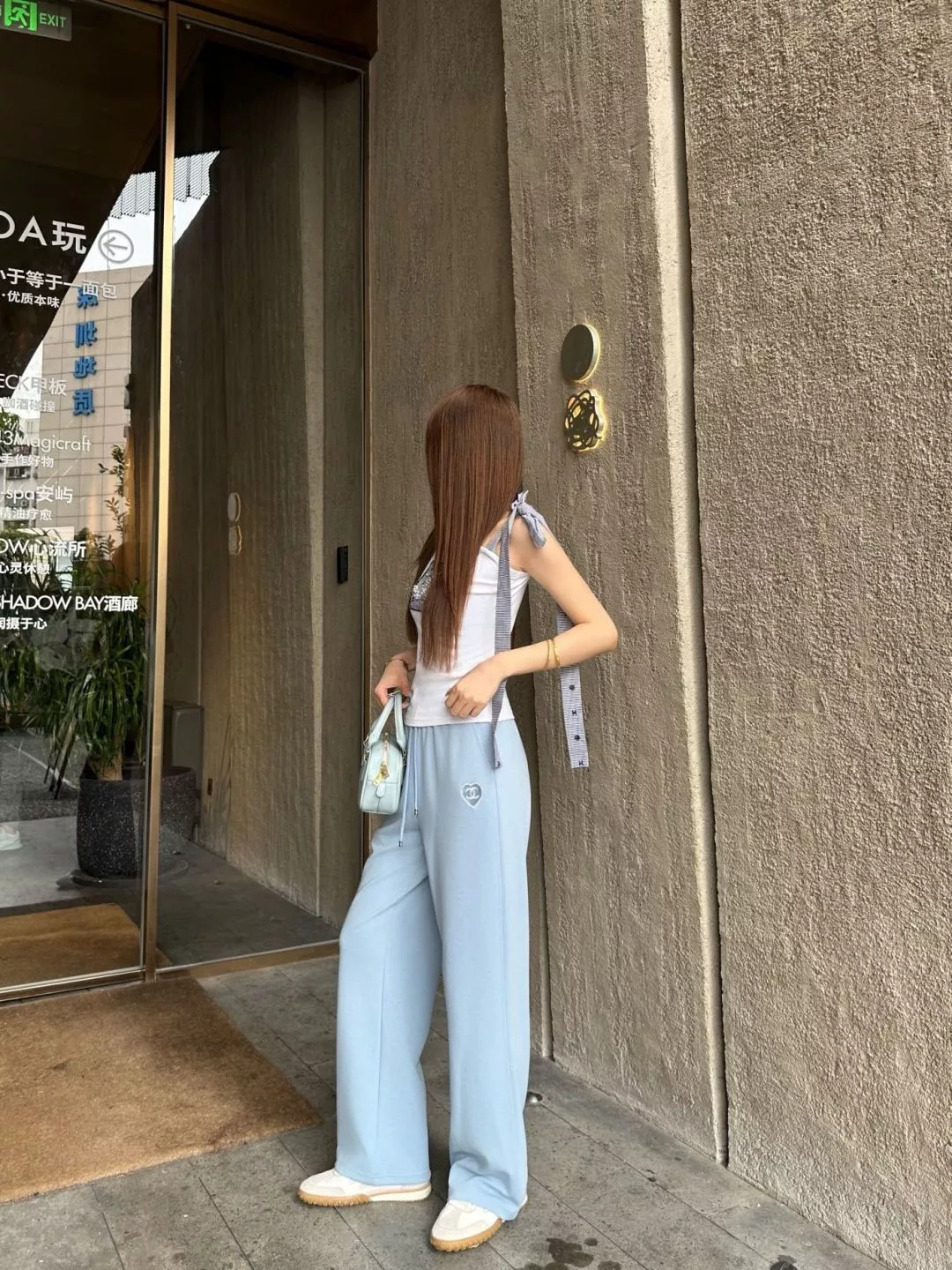 샤넬 하트 자수 와이드 팬츠 상세 이미지 28