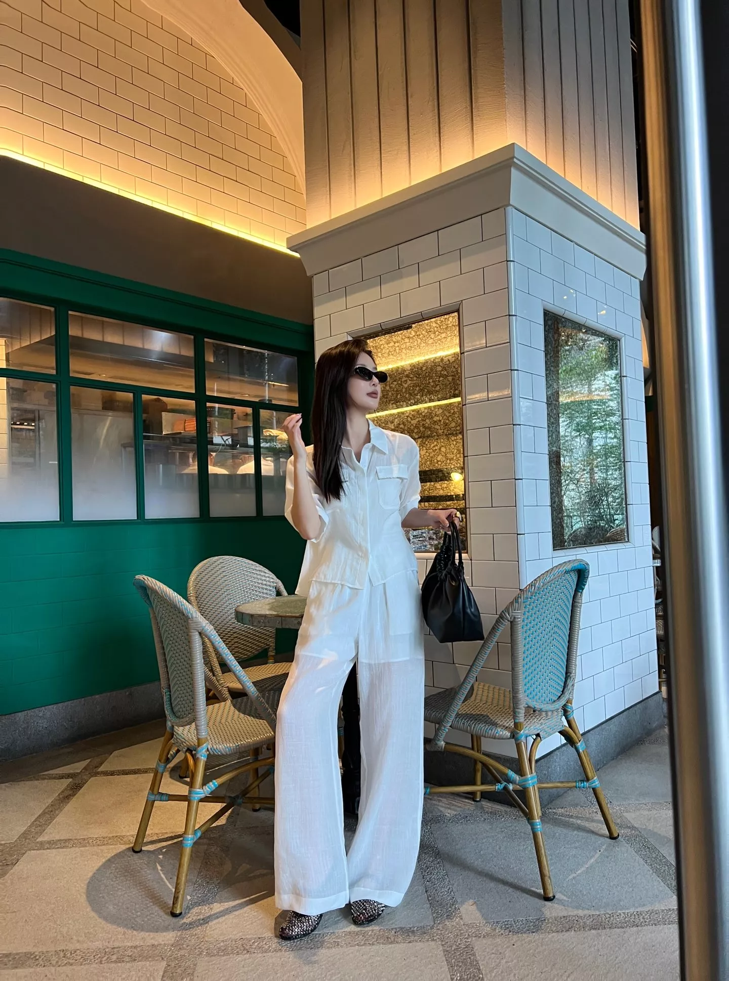 노브랜드 린넨 반소매 포켓 셔츠 상세 이미지 16