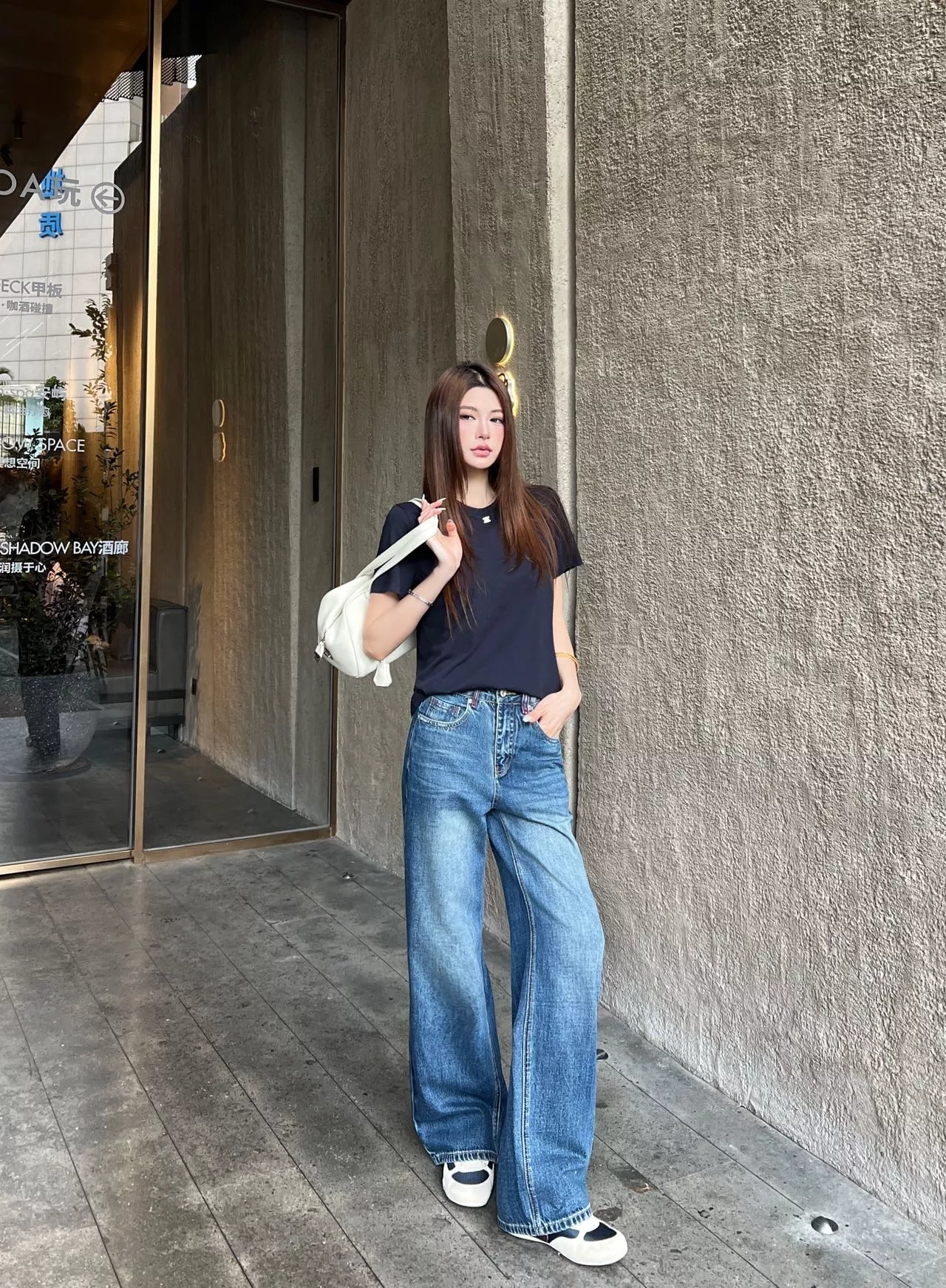 메종마르지엘라 하이웨이스트 와이드 데님 팬츠 상세 이미지 13