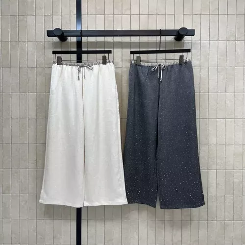 산드로 핫픽스 와이드 밴딩 팬츠