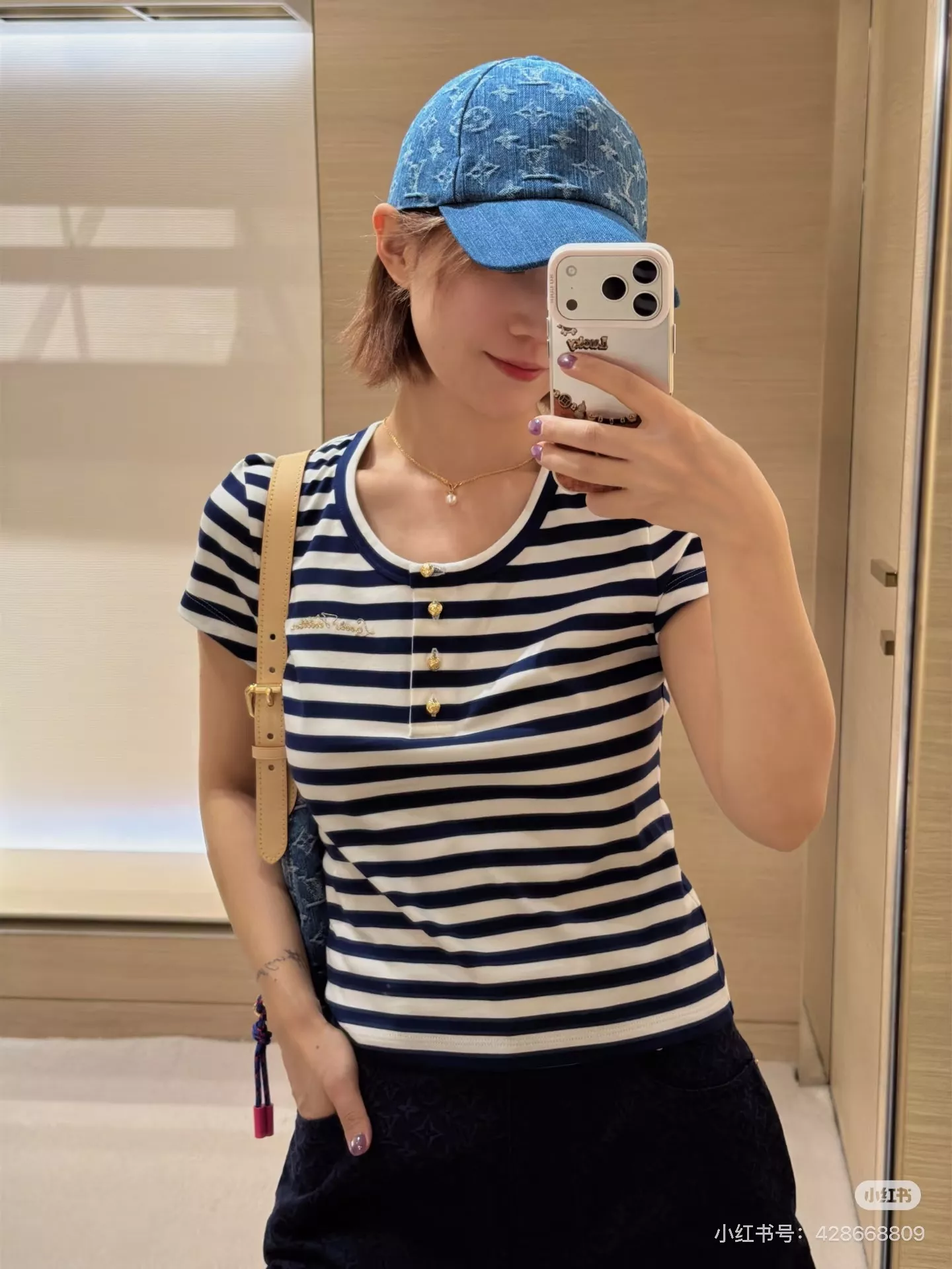 루이비통 자카드 모노그램 데님 쇼츠 상세 이미지 19
