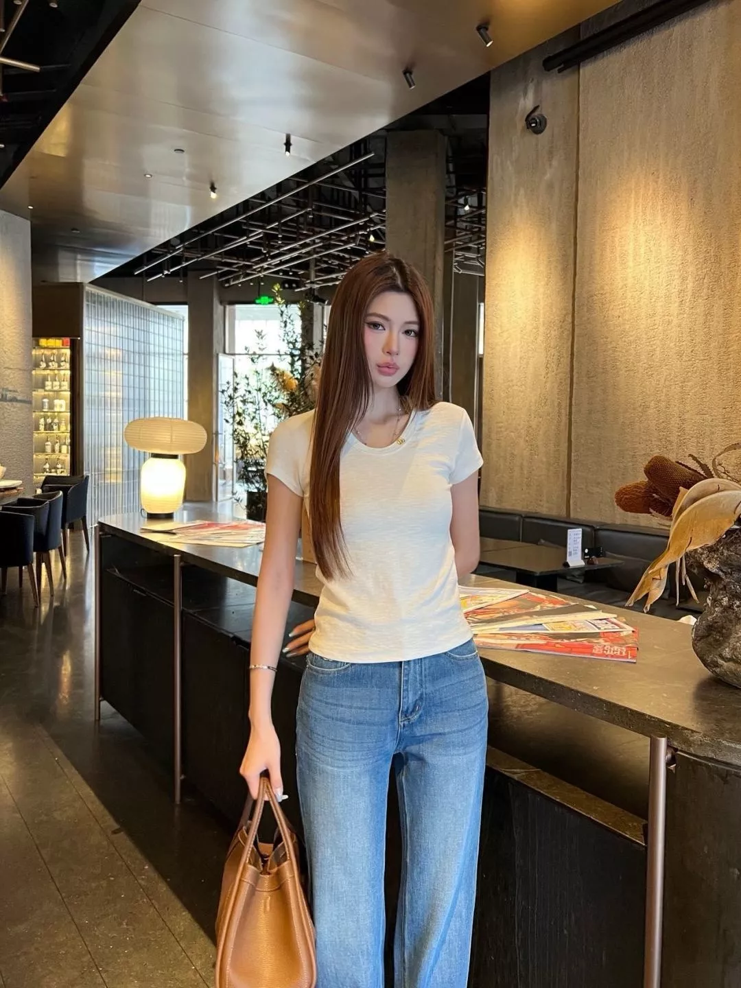 셀린느 하이웨이스트 슬릿 데님 팬츠 상세 이미지 15