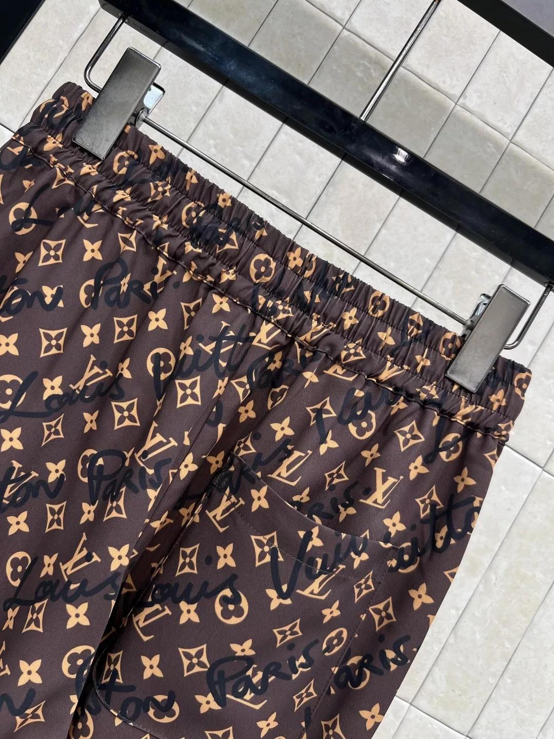 루이비통 모노그램 와이드 팬츠 상세 이미지 8