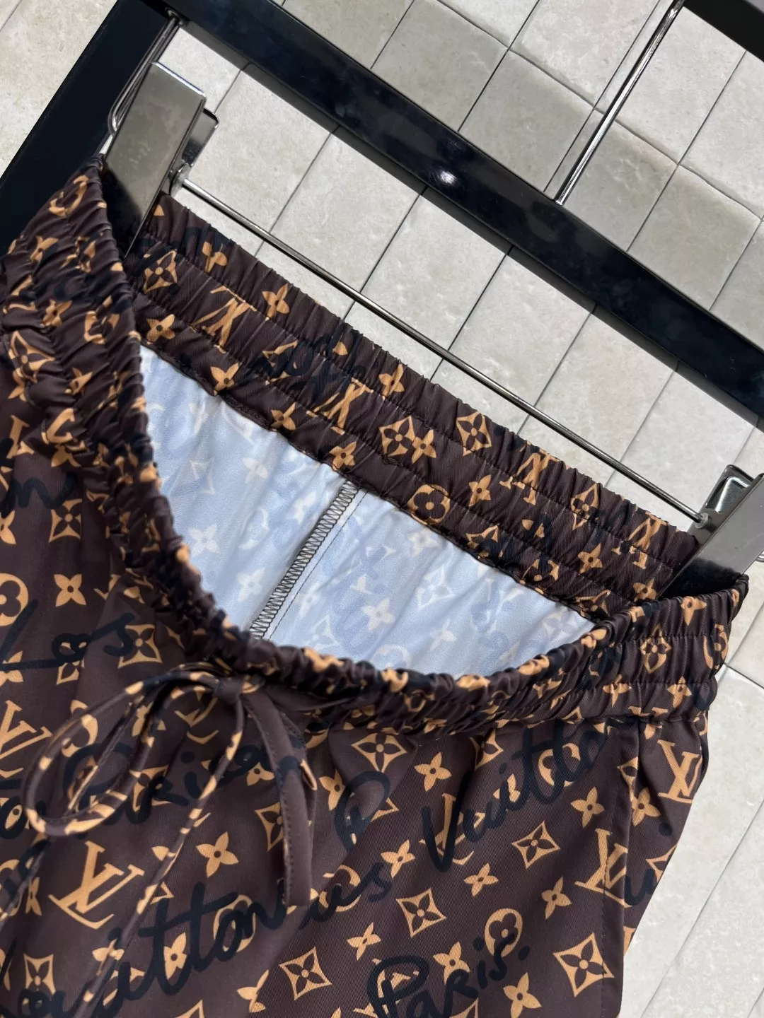 루이비통 모노그램 와이드 팬츠 상세 이미지 6