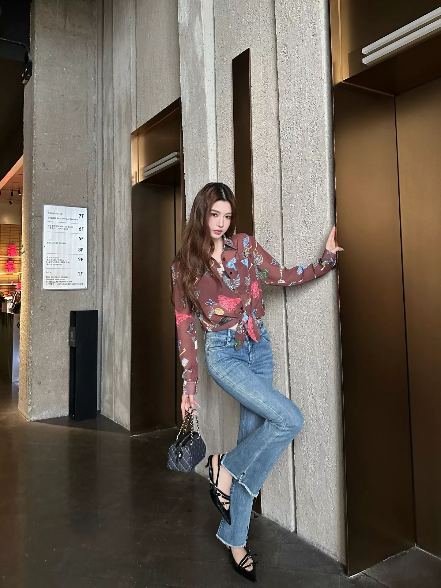 루이비통 멀티 프린트 긴소매 셔츠 상세 이미지 15