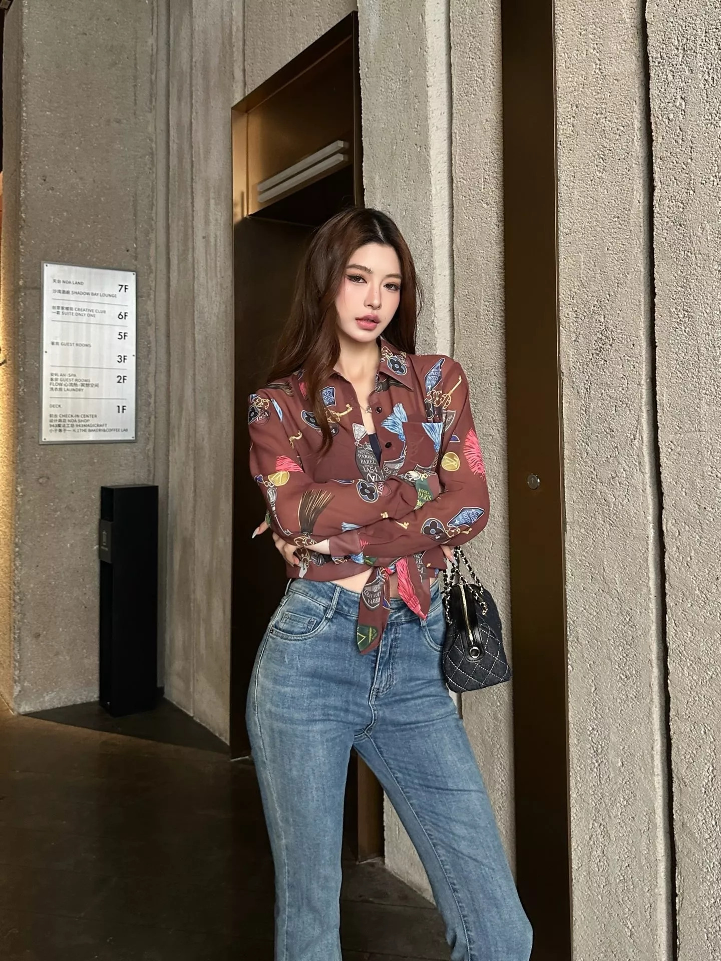 루이비통 멀티 프린트 긴소매 셔츠 상세 이미지 18