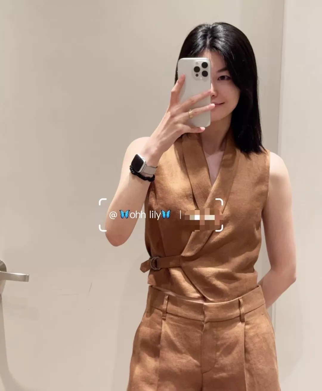브루넬로쿠치넬리 브이넥 민소매 베스트 스커트 세트 상세 이미지 39