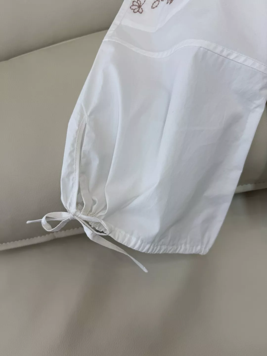 짐머만 자수 블라우스 반바지 세트 상세 이미지 8