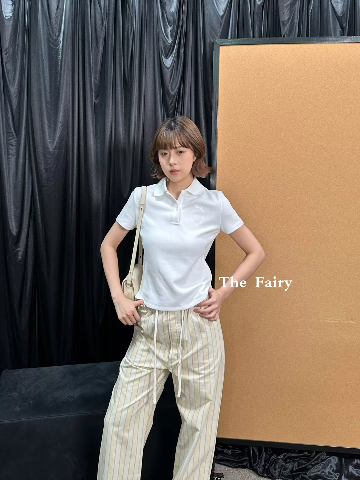메종마르지엘라 스트라이프 코튼 밴딩 팬츠 상세 이미지 28