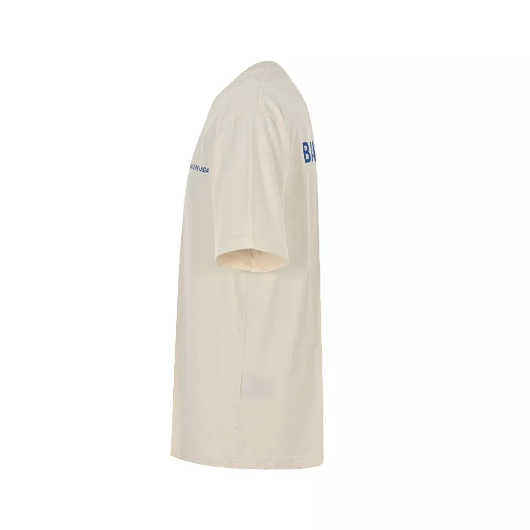 발렌시아가 전후면 레터링 프린트 반소매 상세 이미지 2