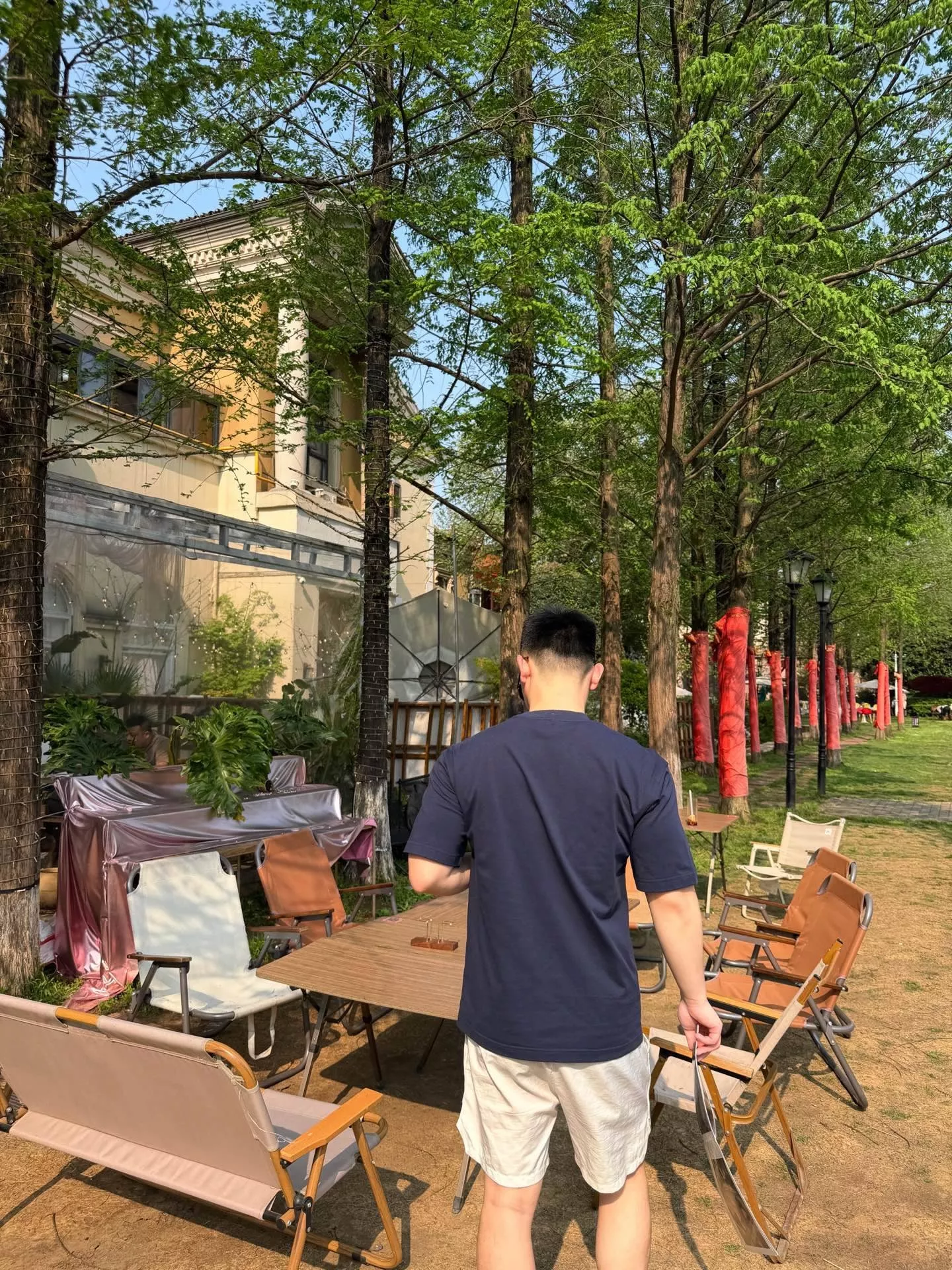 몽클레어 로고 패치 포켓 반소매 티셔츠 상세 이미지 16