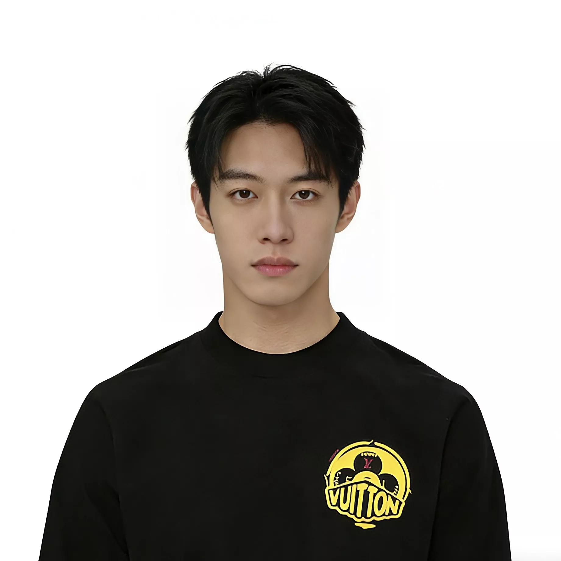 루이비통 전후면 로고 프린트 반소매 상세 이미지 12
