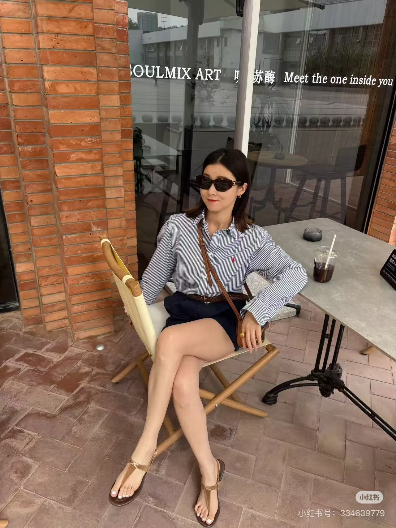 랄프로렌 포니 자수 스트라이프 린넨 셔츠 상세 이미지 16