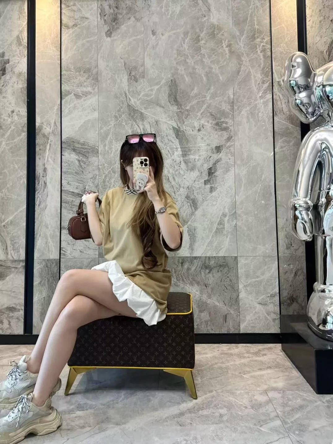 버버리 체크 칼라 배색 반소매 티셔츠 상세 이미지 14