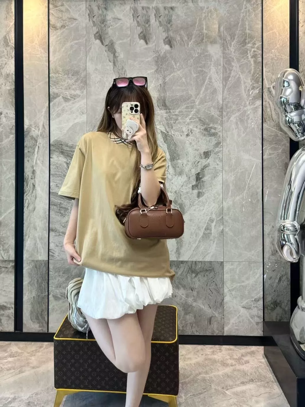 버버리 체크 칼라 배색 반소매 티셔츠 상세 이미지 15