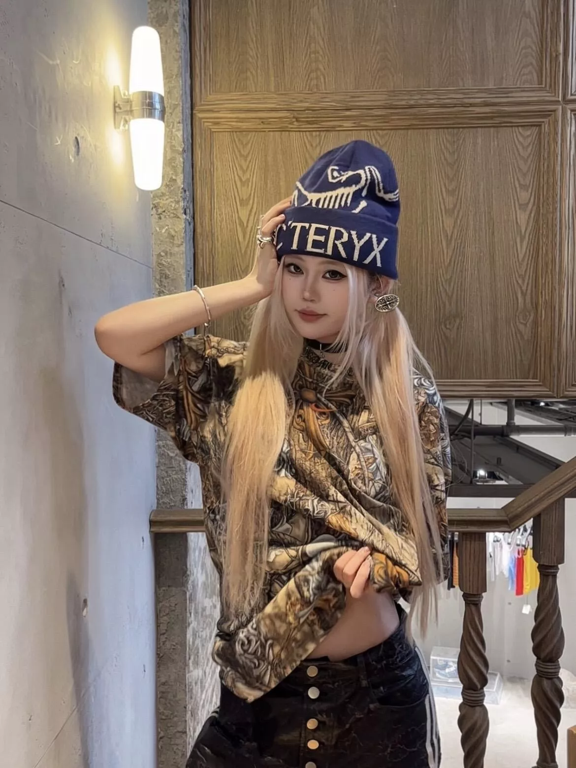 크롬하츠 나이키 녹타 협업 풀프린팅 반소매 상세 이미지 11