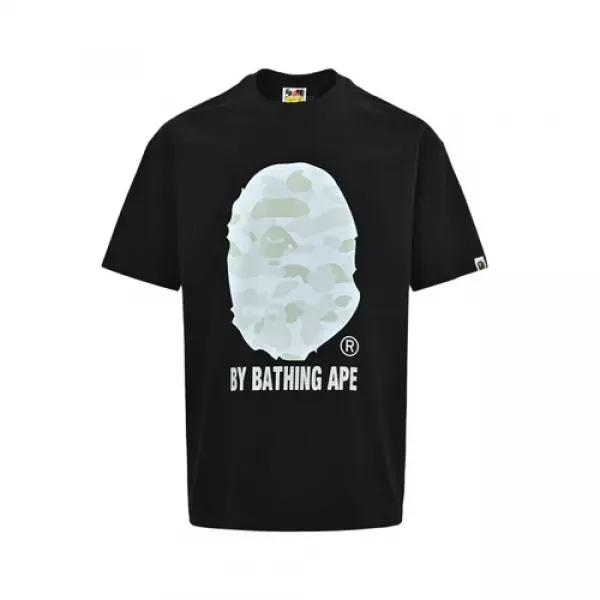 베이프 마카롱 컬러 유인원 헤드 로고 반팔