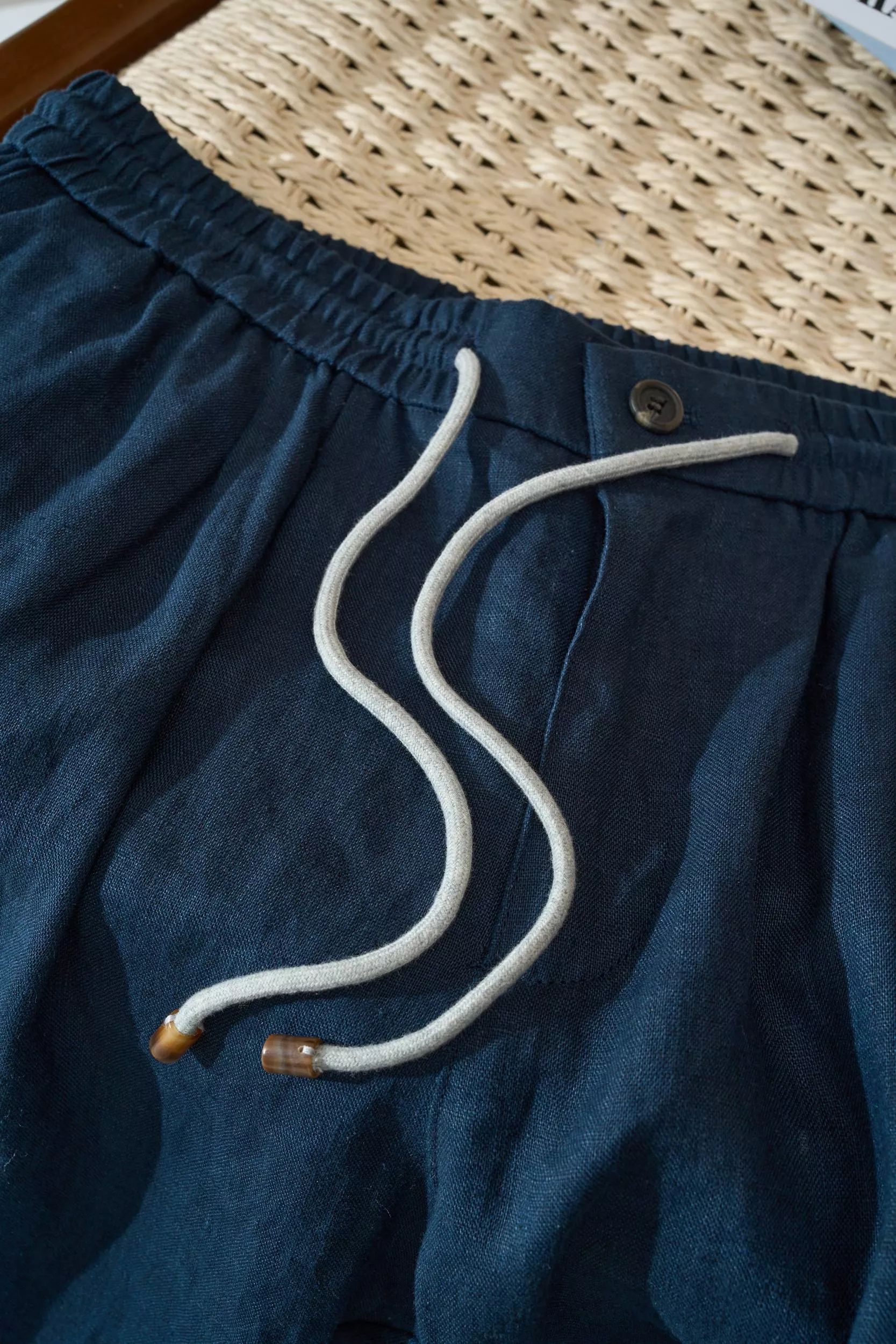 브루넬로쿠치넬리 린넨 혼방 워싱 테이퍼드 팬츠 상세 이미지 17