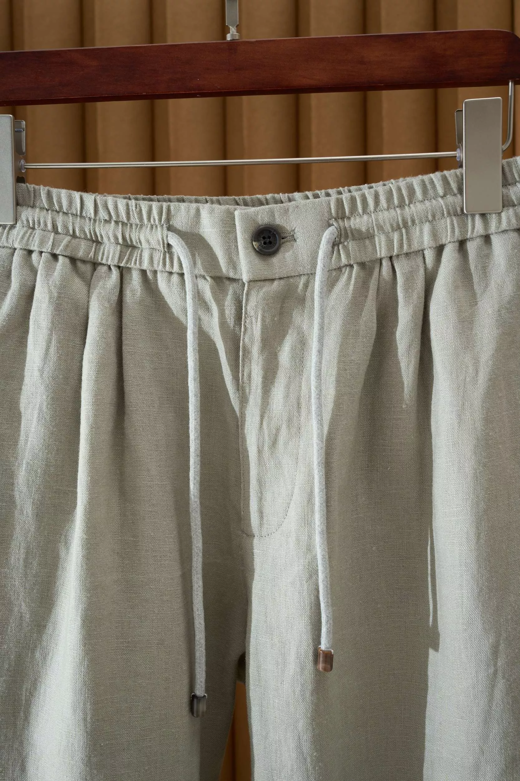 브루넬로쿠치넬리 린넨 혼방 워싱 테이퍼드 팬츠 상세 이미지 25