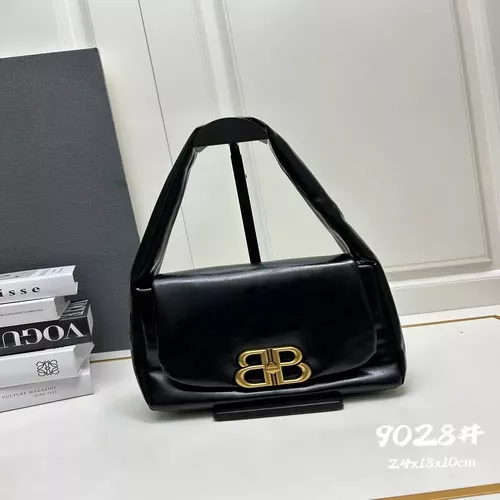 발렌시아가 모나코 시리즈 송아지가죽 숄더백