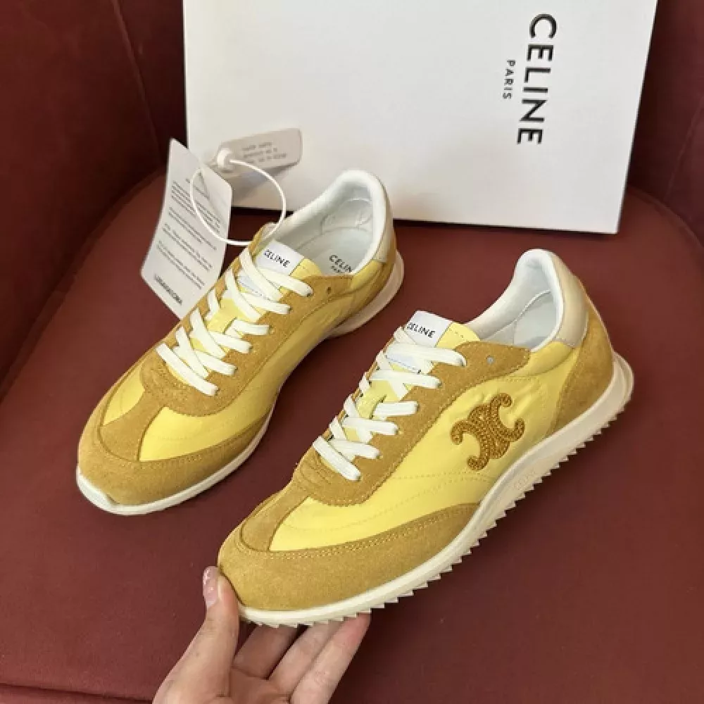 셀린느 캔버스 러너 스니커즈