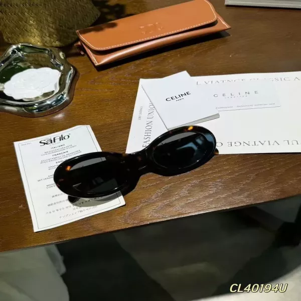 셀린느 빈티지 무드 보드 프레임 선글라스