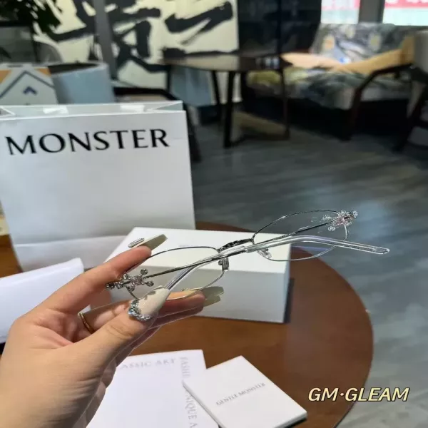 젠틀몬스터 무테 주얼 장식 안경