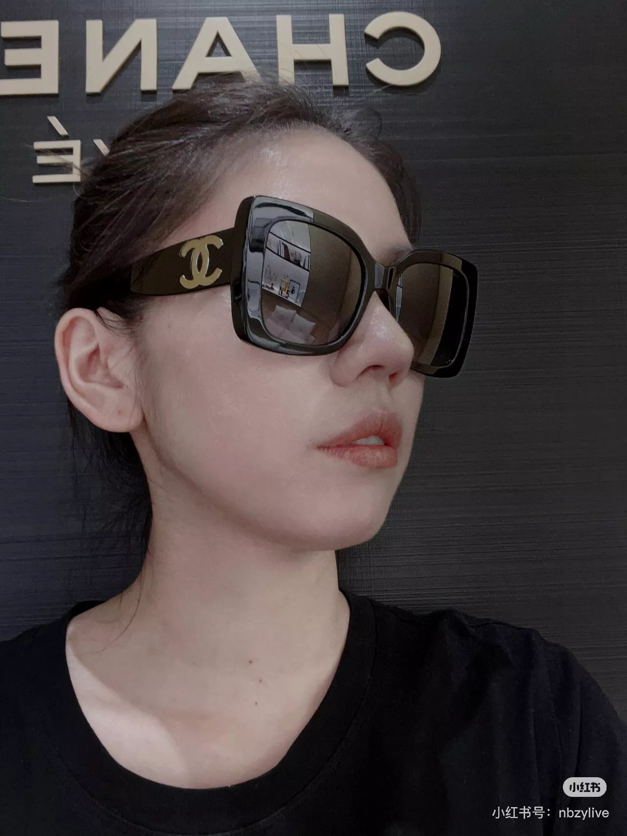 샤넬 클래식 블랙 선글라스 상세 이미지 10