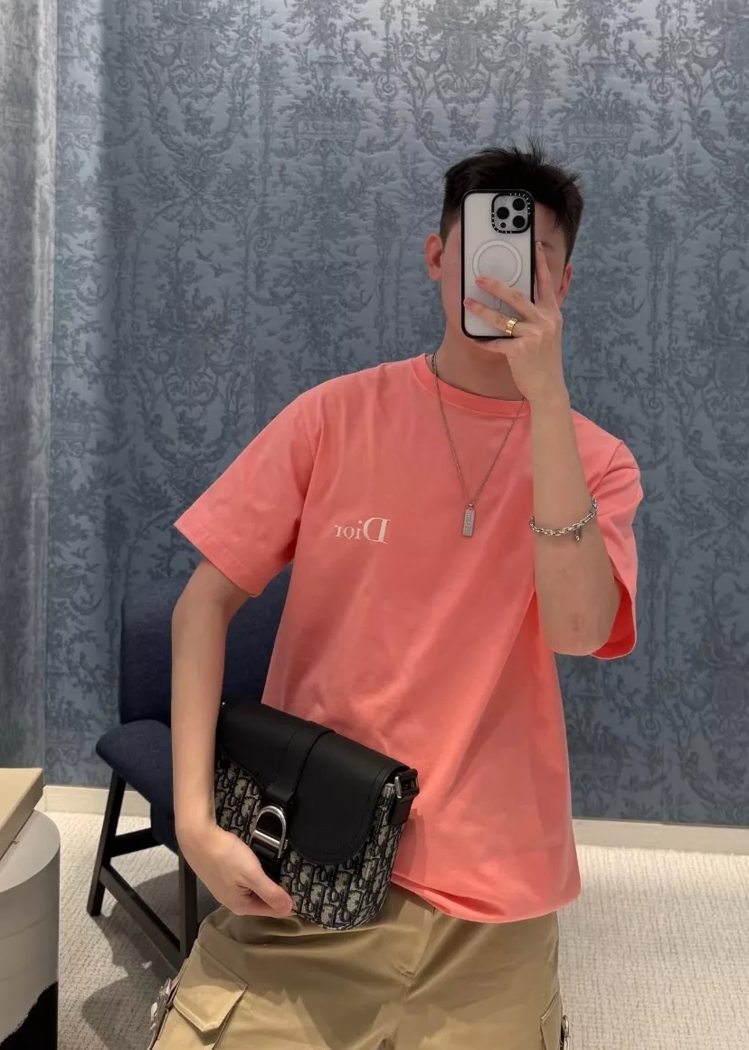 디올 루즈핏 로고 반소매 티셔츠 상세 이미지 34